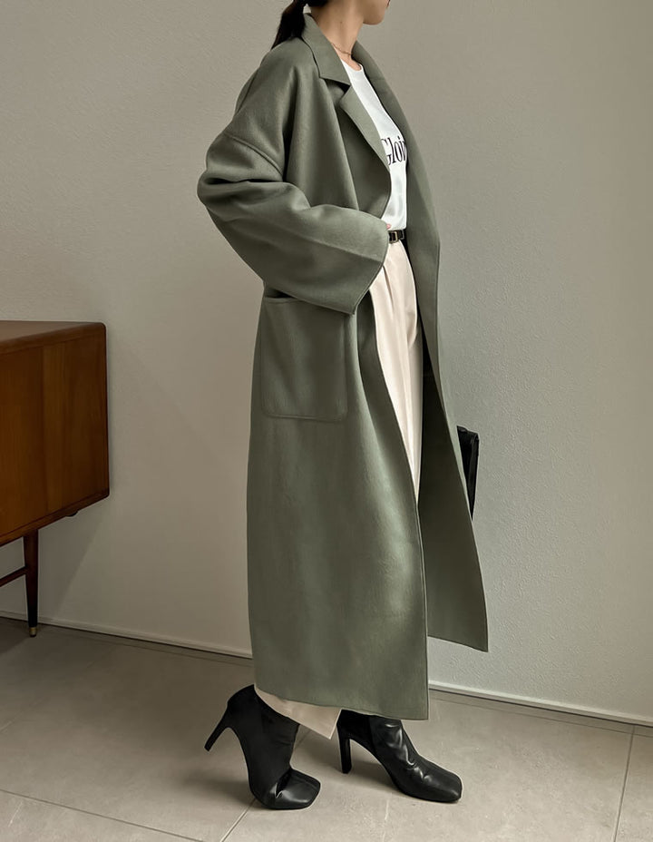 ダブルフェイス軽量ガウンコート ジャケット/アウター レディースファッション通販 リエディ