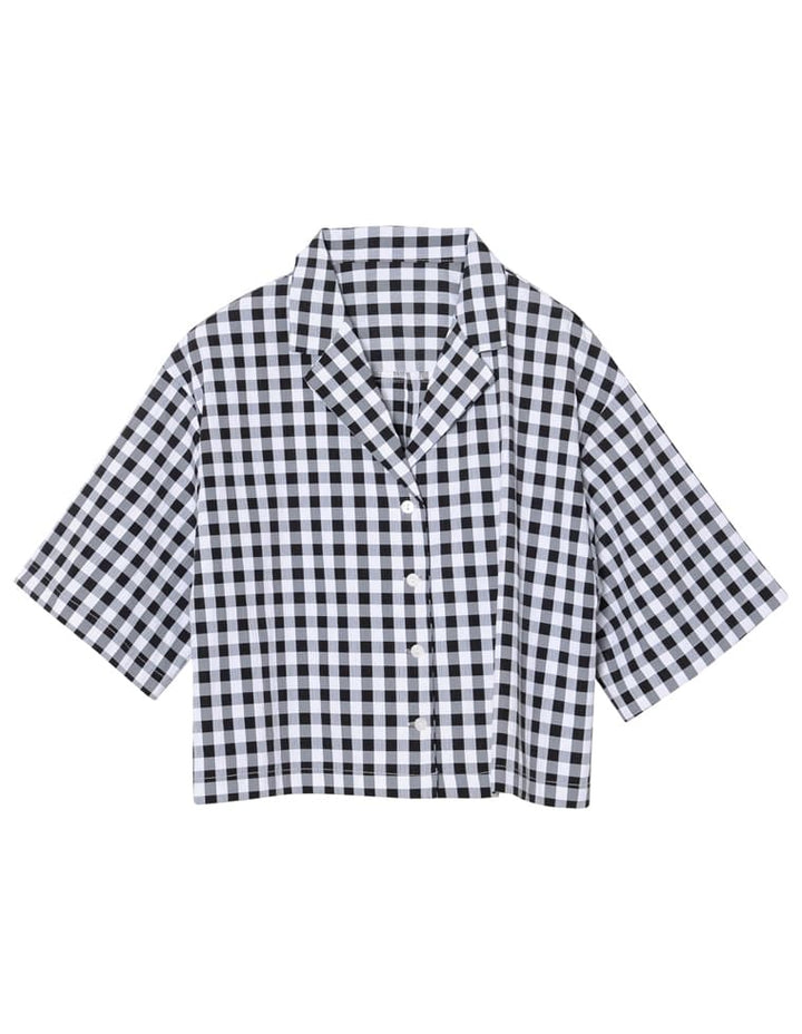 ギンガムチェックシャツブラウス トップス レディースファッション通販 リエディ