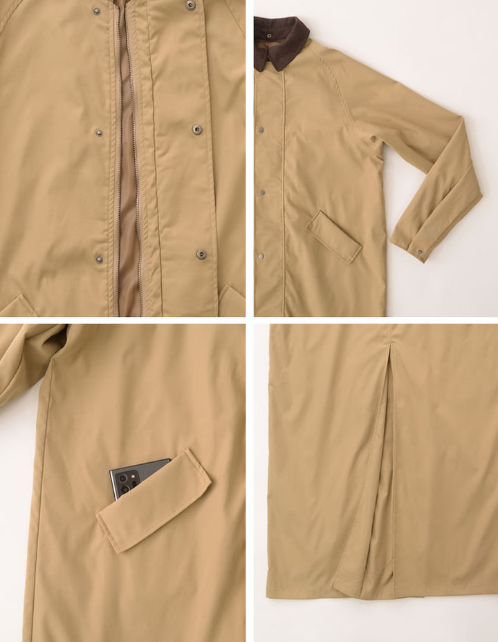2WAY襟付きステンカラーオーバーコート ジャケット/アウター レディースファッション通販 リエディ