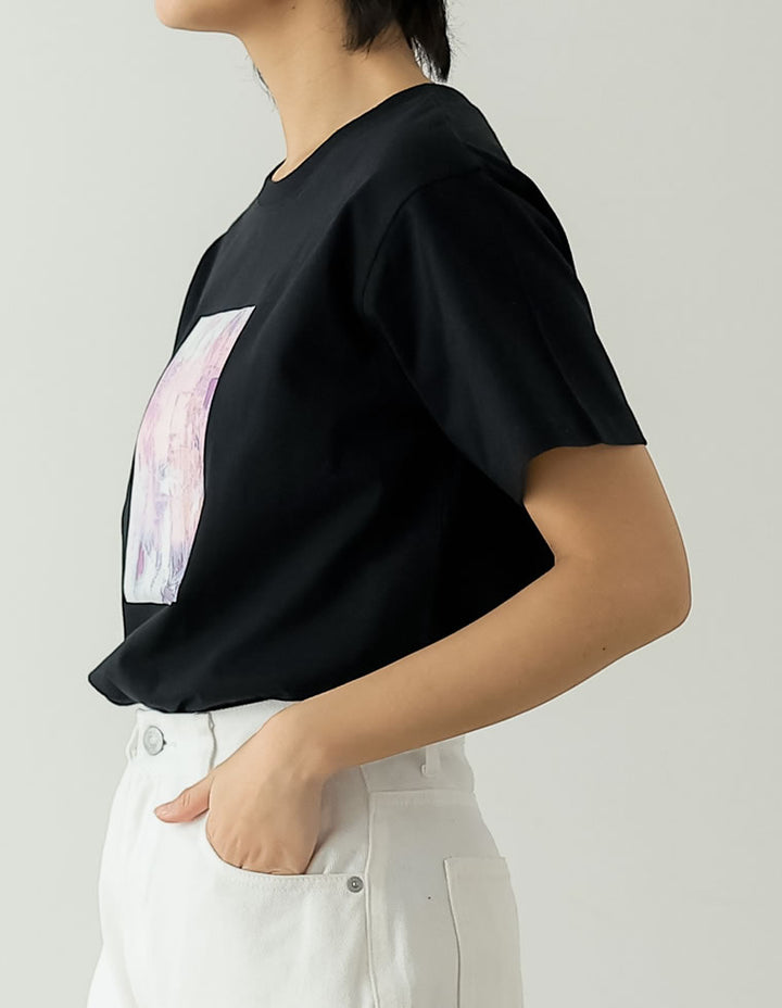 USAコットンアートプリントTシャツ[mb] トップス レディースファッション通販 リエディ