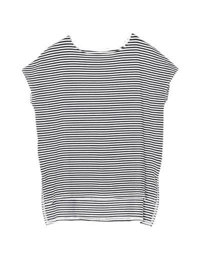 ボーダーフレンチスリーブチュニックTシャツ[mb] トップス レディースファッション通販 リエディ