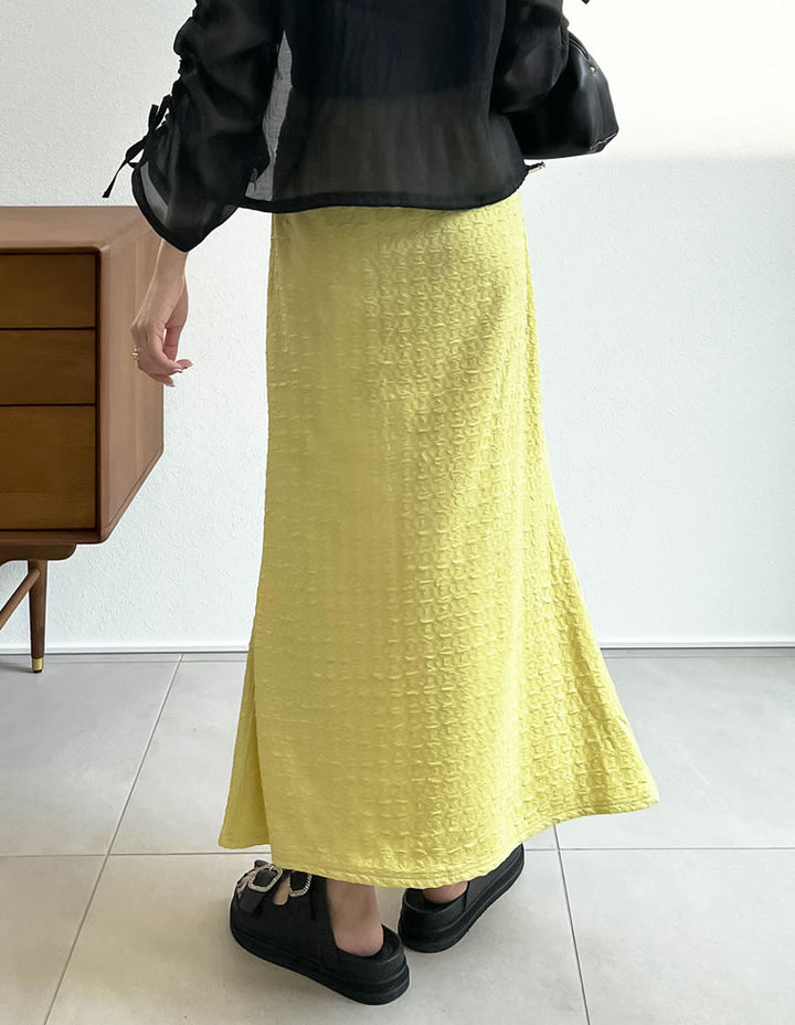 カットジャガードマーメイドスカート スカート レディースファッション通販 リエディ