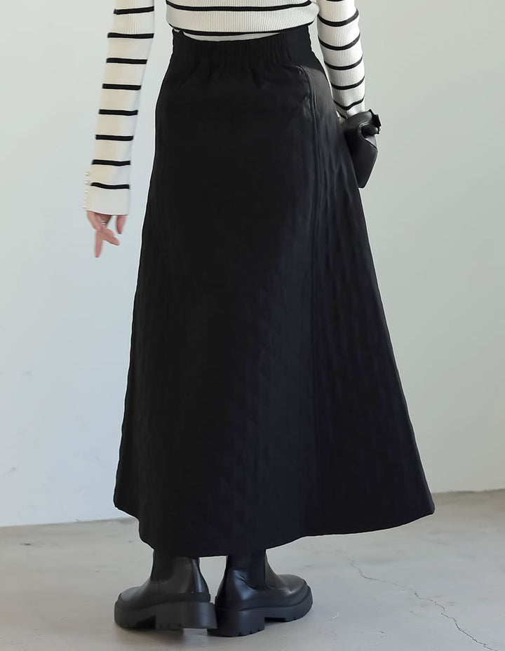 ピーチキャンバスキルトフレアスカート スカート レディースファッション通販 リエディ