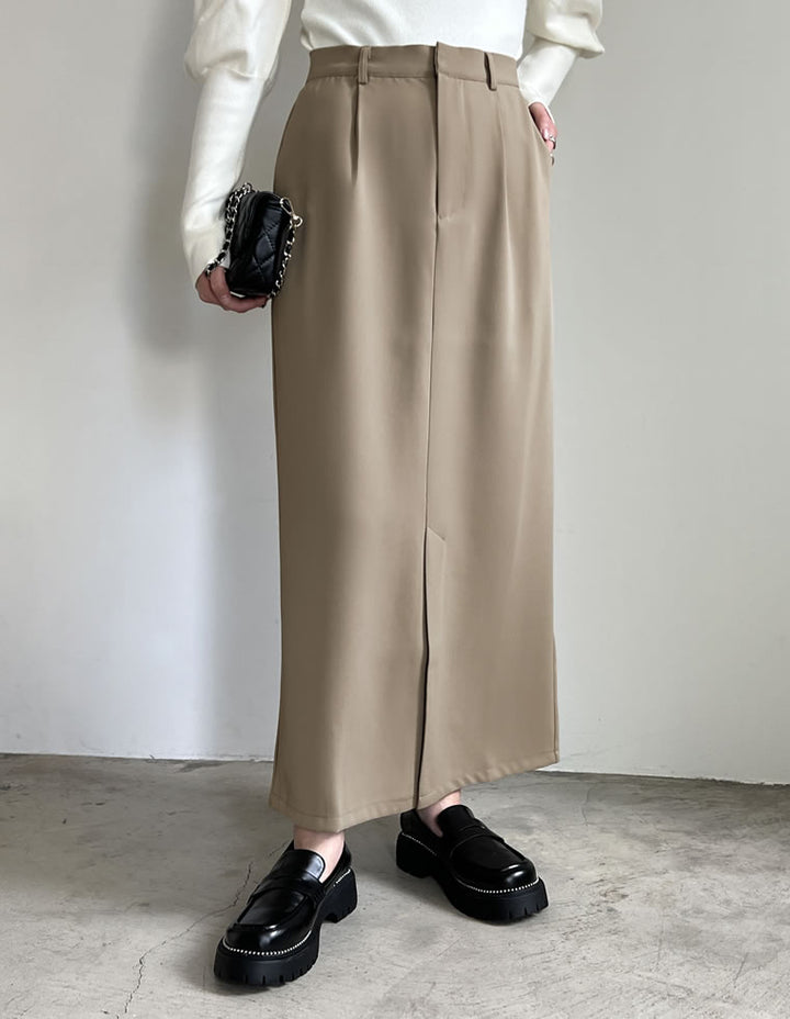 [神山まりあさん着用][2024SS COLLECTION][低身長/高身長サイズ有]カットツイルセンターベンツスカート スカート レディースファッション通販 リエディ
