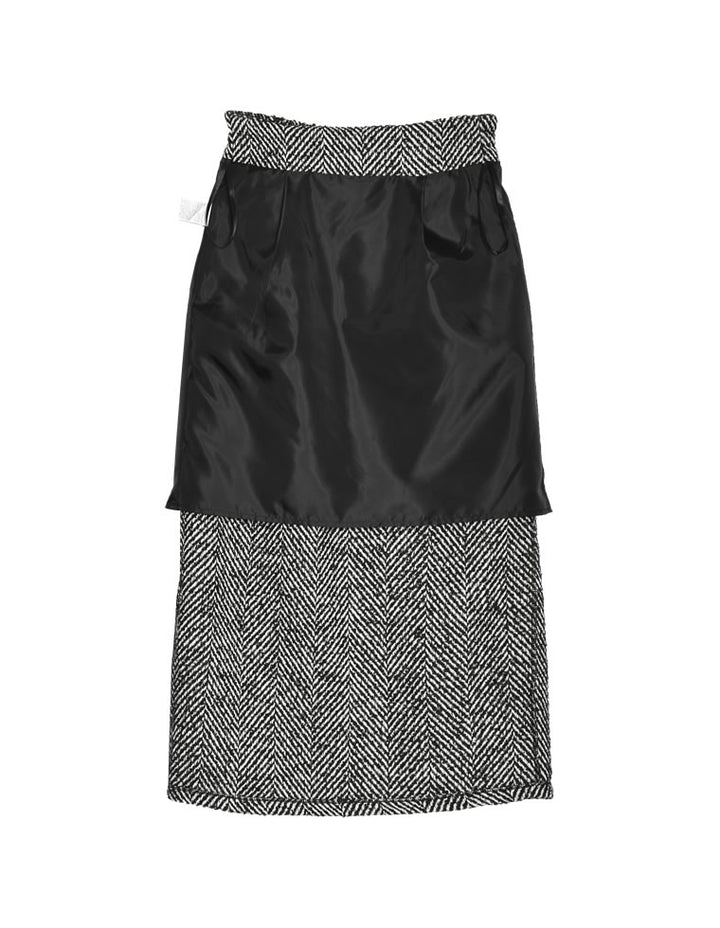 ヘリンボーンタイトスカート スカート レディースファッション通販 リエディ
