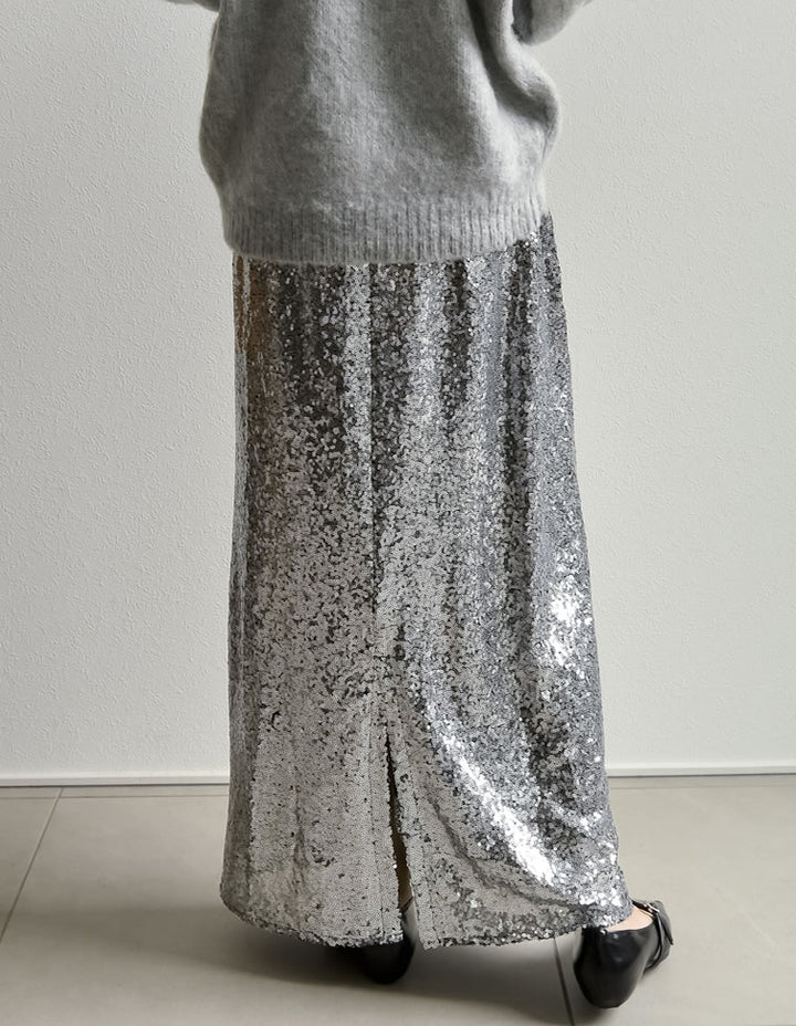 スパンコールカットソータイトスカート スカート レディースファッション通販 リエディ