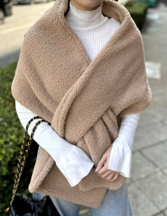 【特別価格!1000円OFF】テディボアショールマフラー ファッション雑貨 レディースファッション通販 リエディ