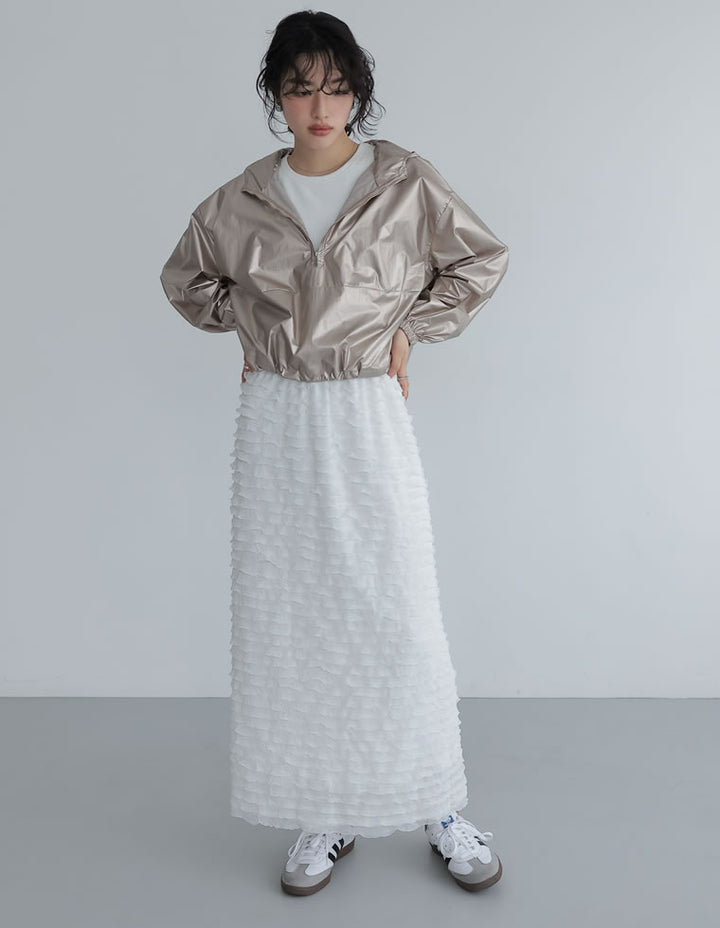 [TIME SALE][2024SS COLLECTION][低身長サイズ有]カットフリルナロースカート スカート レディースファッション通販 リエディ