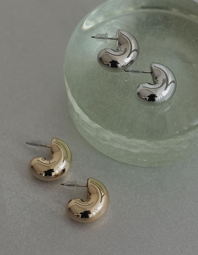 ★ ★カーブド リング ピアス カーブシールドピアス - アクセサリー通販 | 人気レディース