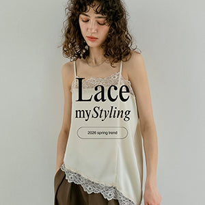 30代・40代はこう着る！トレンドの「レース」を使ったきれいめカジュアルコーディネート