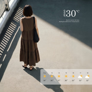 気温30℃以上におすすめの服装は？30代・40代の大人女性の服装選びのコツ＆トレンドコーデ
