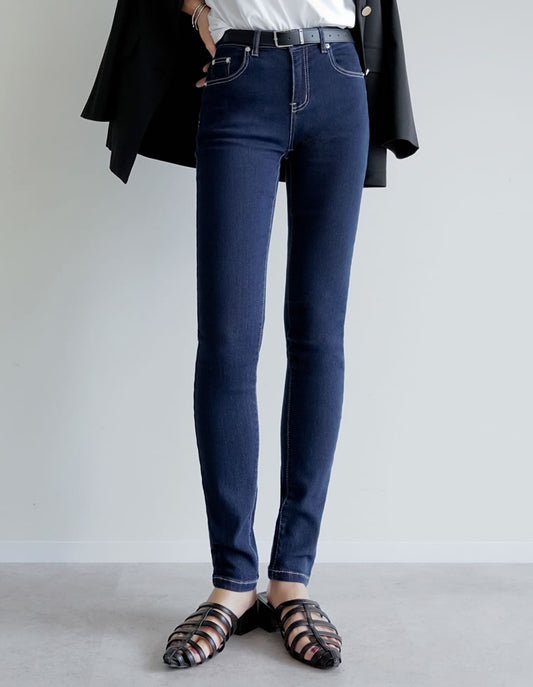 【TIME SALE 10%OFF ¥3,698⇒¥3,328】[販売枚数109万枚!][小さい/大きいサイズ有]ストレッチスキニーデニムパンツ[mb] パンツ 人気レディースファッション通販 リエディ
