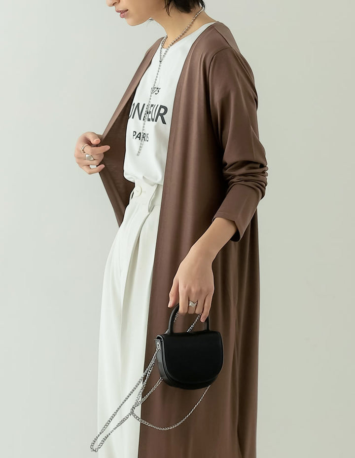 【OUTLET SALE 50%OFF ¥2,999⇒¥1,499】[シリーズ累計7万枚HIT][UVカット][接触冷感][洗濯機で洗える][大きいサイズ有]2丈から選べるロングカーディガン トップス 人気レディースファッション通販 リエディ