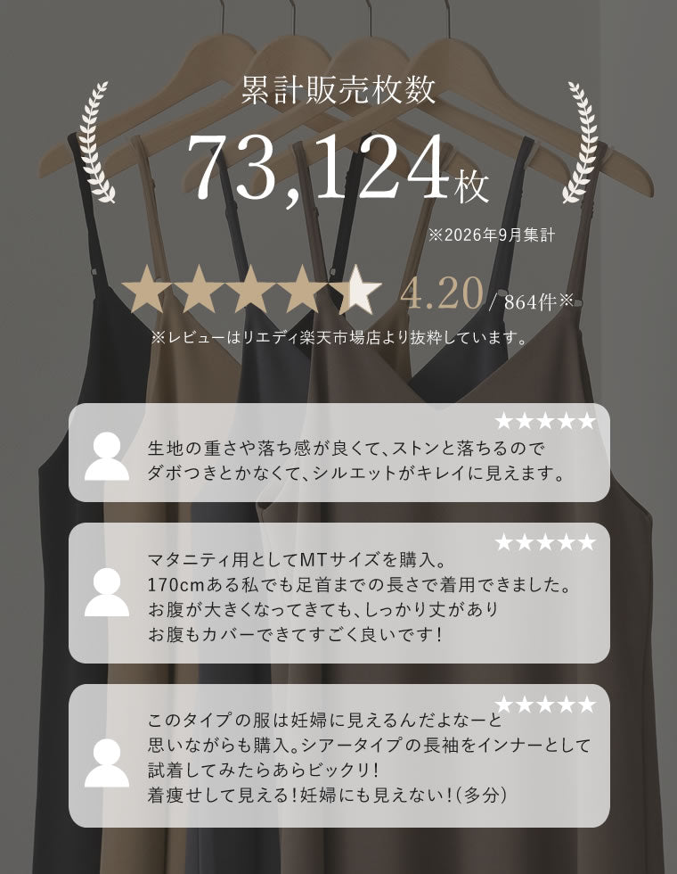 ジョーゼットポンチフレアキャミワンピース - ワンピース通販 | 人気