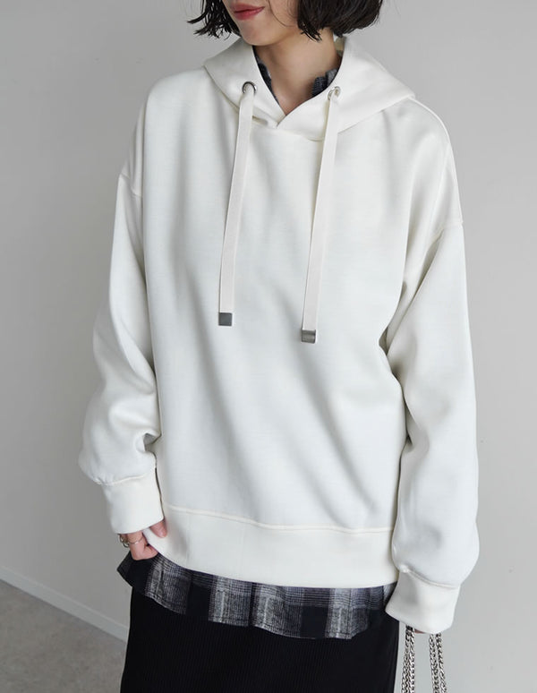 [累計販売枚数2.2万枚][イージーケア]オーバーサイズダンボールパーカー