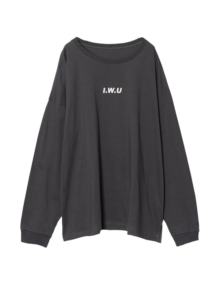 【60％OFF！OUTLETSALE】ユニセックスUSAコットン長袖ロゴプリントカットソー[mb] トップス レディースファッション通販 リエディ