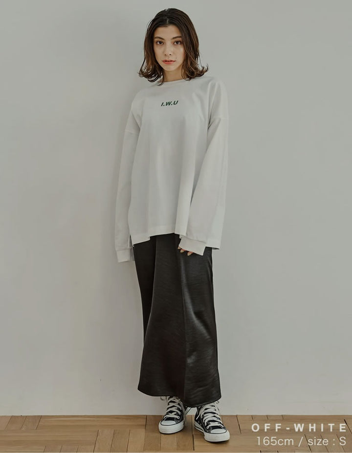 【60％OFF！OUTLETSALE】ユニセックスUSAコットン長袖ロゴプリントカットソー[mb] トップス レディースファッション通販 リエディ