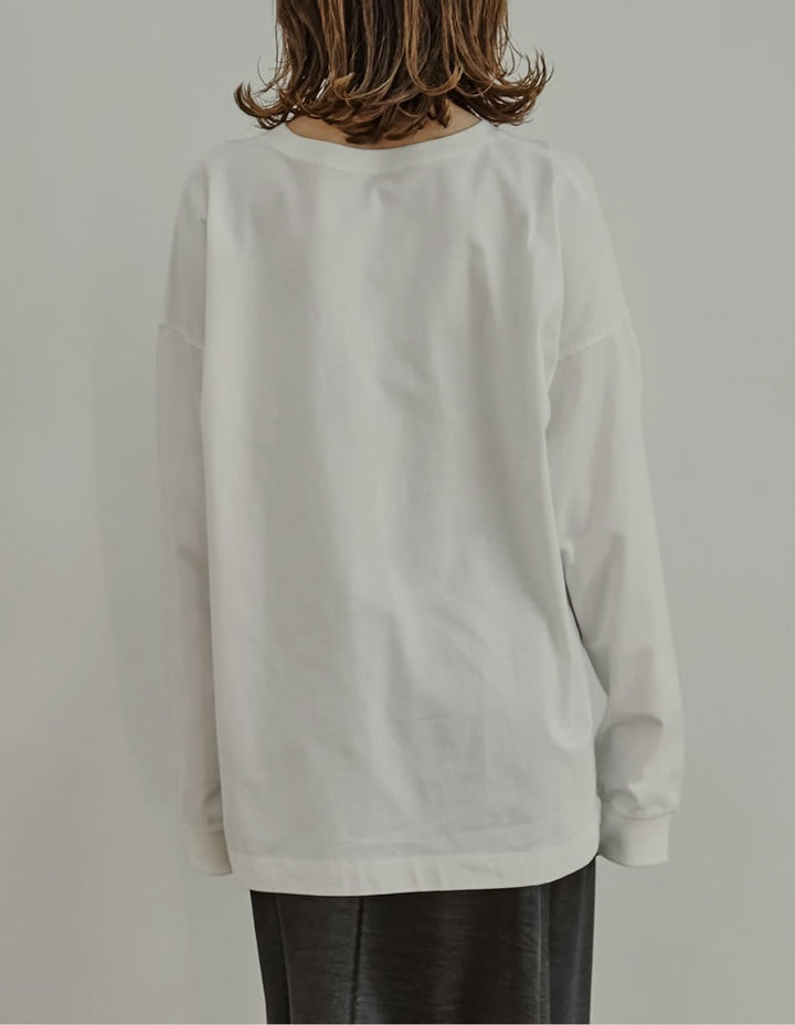 【60％OFF！OUTLETSALE】ユニセックスUSAコットン長袖ロゴプリントカットソー[mb] トップス レディースファッション通販 リエディ