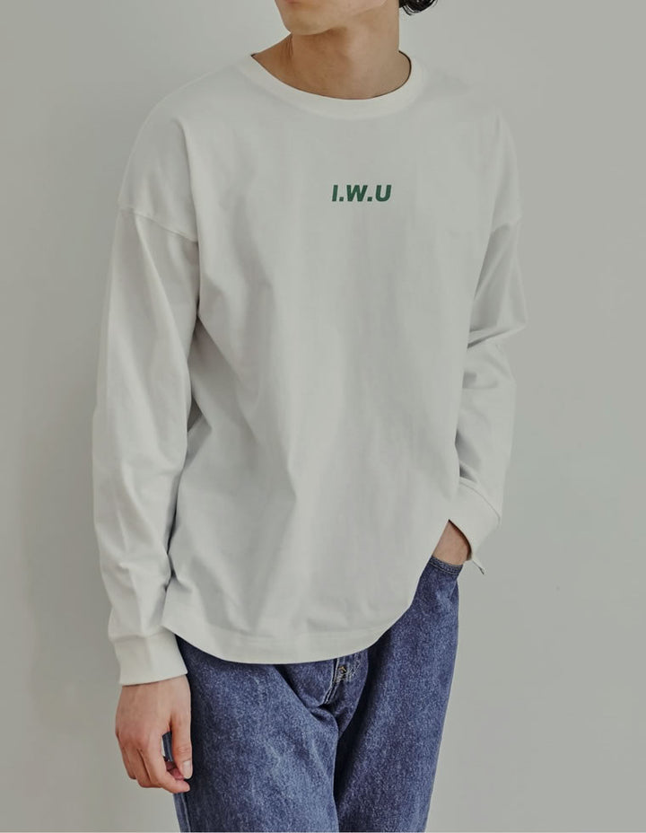 【60％OFF！OUTLETSALE】ユニセックスUSAコットン長袖ロゴプリントカットソー[mb] トップス レディースファッション通販 リエディ