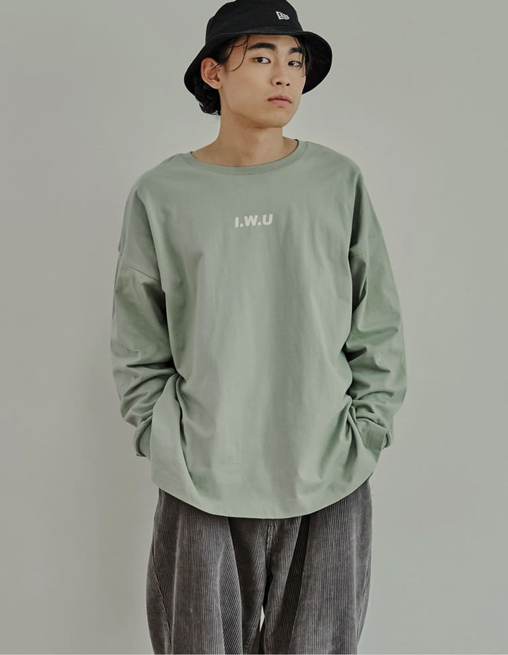 【60％OFF！OUTLETSALE】ユニセックスUSAコットン長袖ロゴプリントカットソー[mb] トップス レディースファッション通販 リエディ