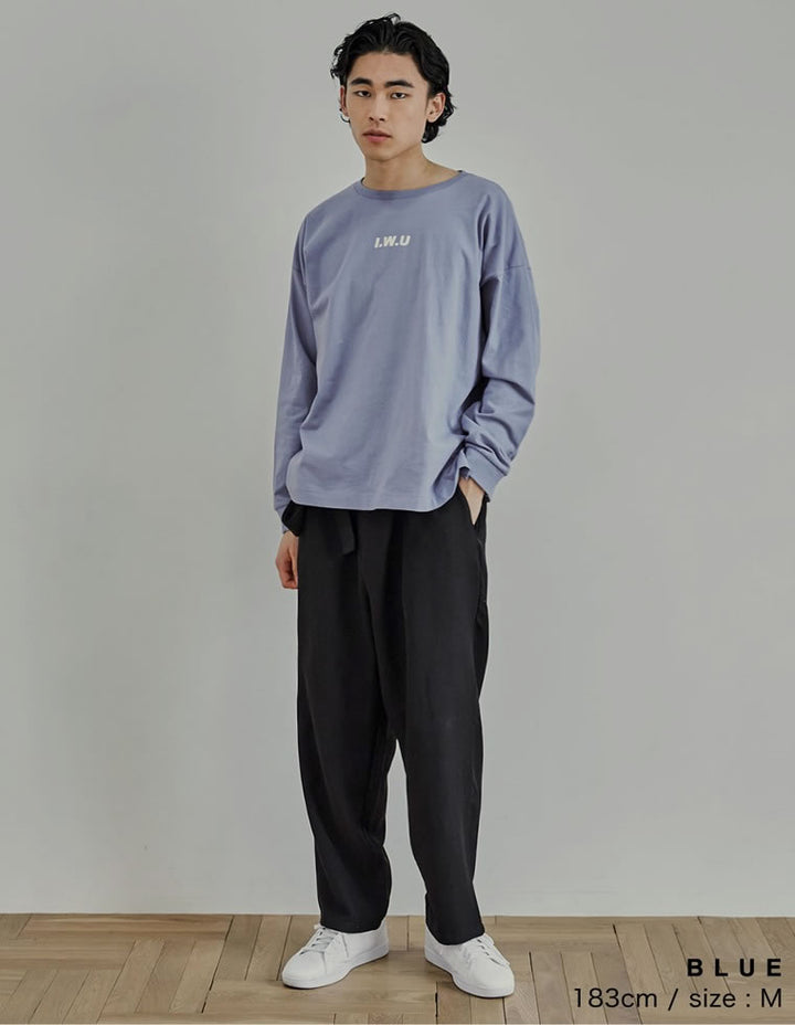 【60％OFF！OUTLETSALE】ユニセックスUSAコットン長袖ロゴプリントカットソー[mb] トップス レディースファッション通販 リエディ