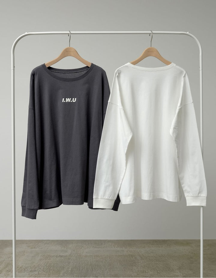 【60％OFF！OUTLETSALE】ユニセックスUSAコットン長袖ロゴプリントカットソー[mb] トップス レディースファッション通販 リエディ