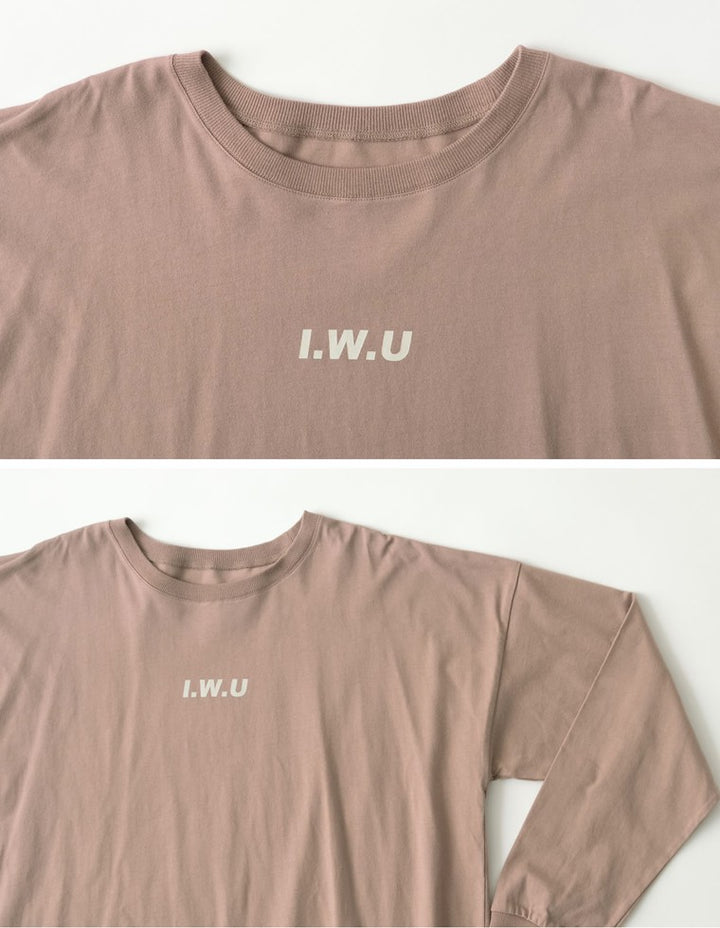 【60％OFF！OUTLETSALE】ユニセックスUSAコットン長袖ロゴプリントカットソー[mb] トップス レディースファッション通販 リエディ