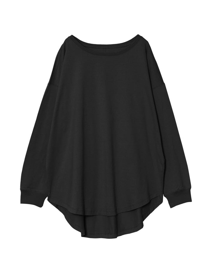 【70％OFF！OUTLETSALE】USAコットンアウトシームオーバーサイズカットソーチュニック[mb] トップス レディースファッション通販 リエディ