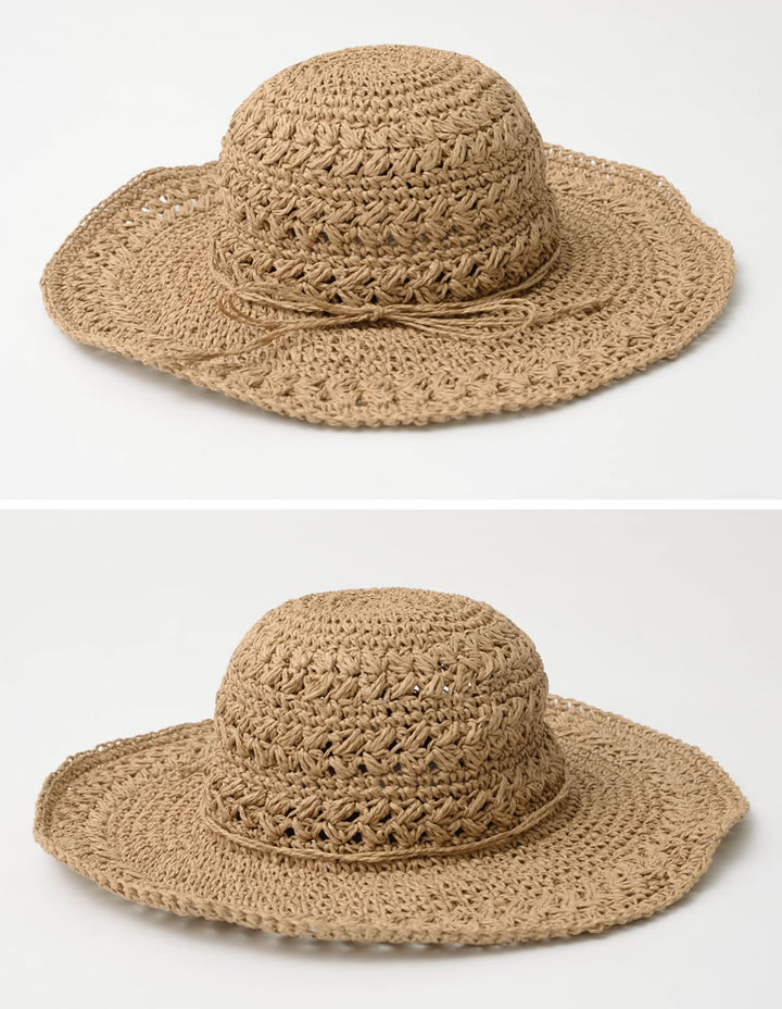 透かしレース編みハット 帽子 レディースファッション通販 リエディ