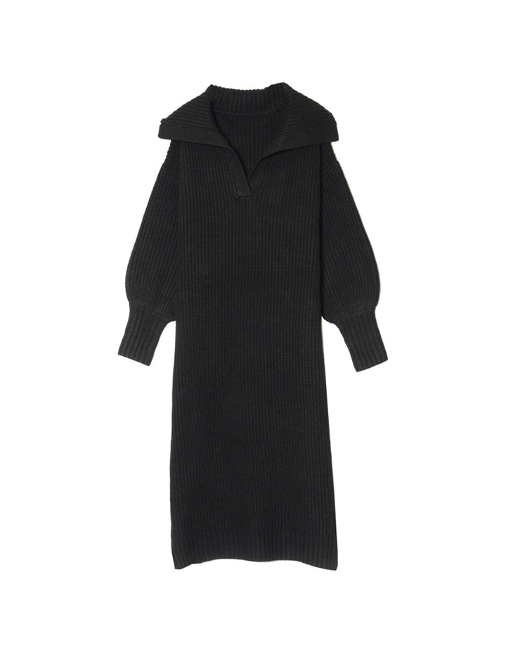 セーラーカラーリサイクルニットワンピース ワンピース レディースファッション通販 リエディ