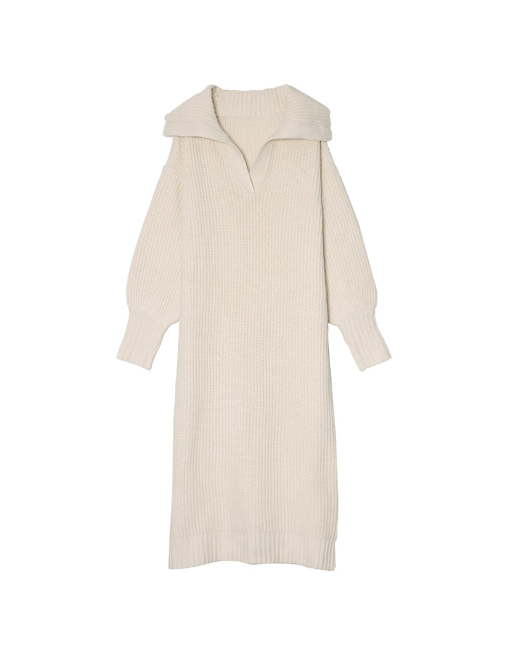 セーラーカラーリサイクルニットワンピース ワンピース レディースファッション通販 リエディ