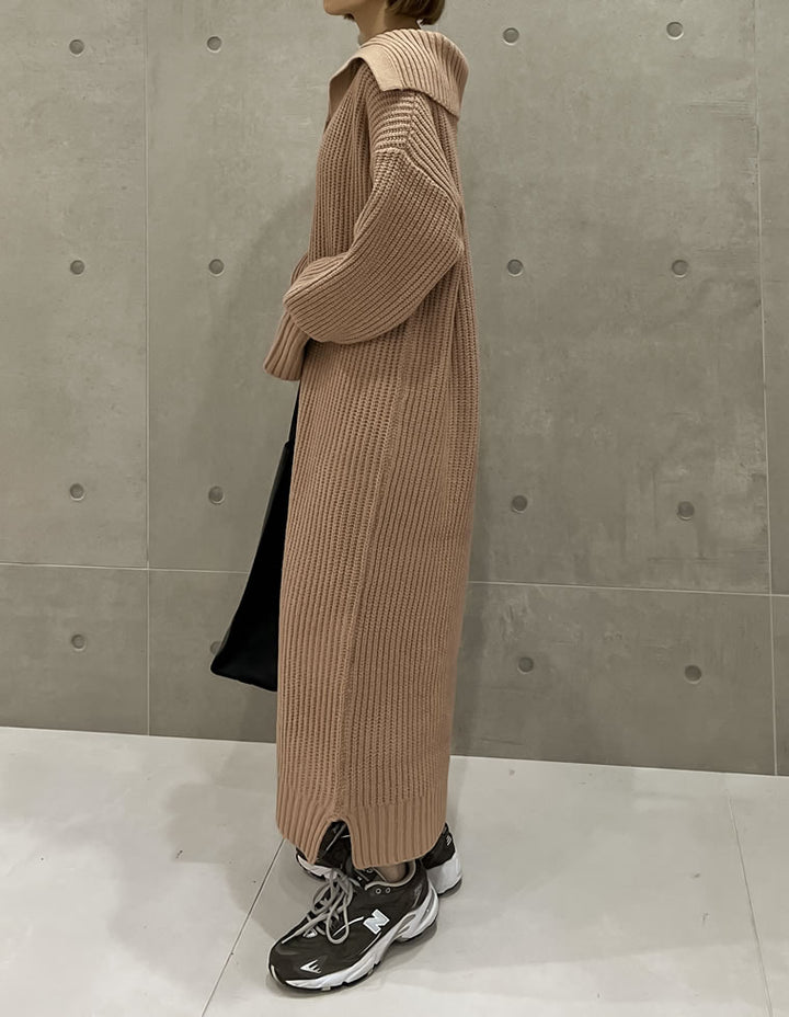 セーラーカラーリサイクルニットワンピース ワンピース レディースファッション通販 リエディ