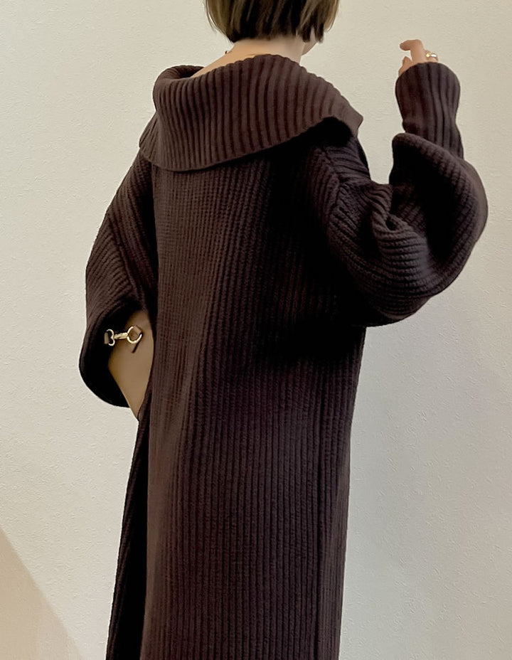 セーラーカラーリサイクルニットワンピース ワンピース レディースファッション通販 リエディ