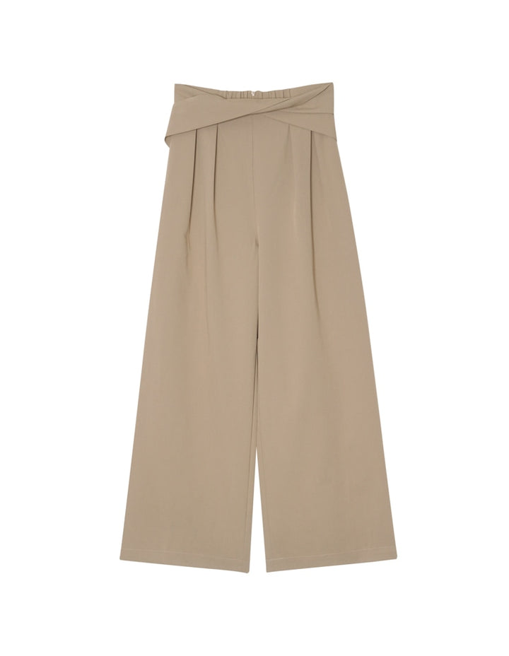 フロントクロスワイドパンツ パンツ レディースファッション通販 リエディ