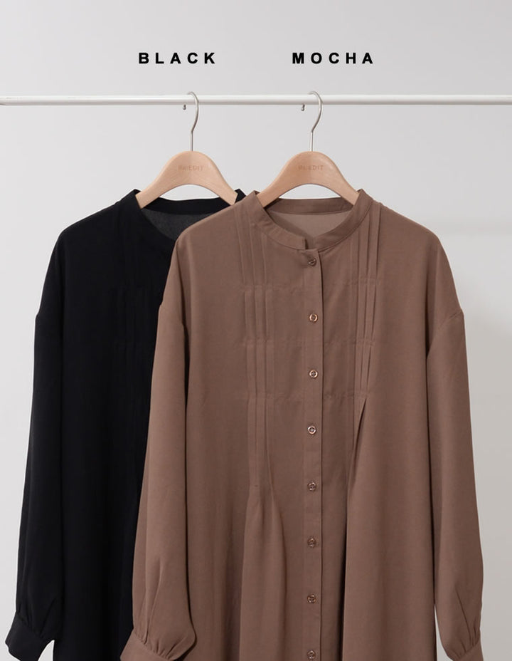 【60％OFF！OUTLETSALE】ブロードタッチピンタックシャツワンピース ワンピース レディースファッション通販 リエディ