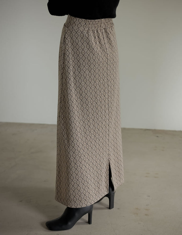 ジャガードニットソーマーメイドスカート スカート レディースファッション通販 リエディ