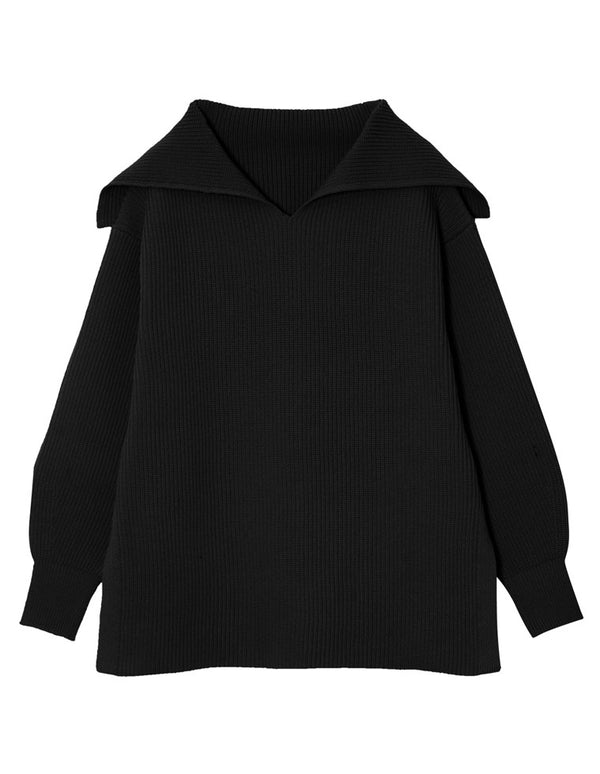 【40％OFF！OUTLETSALE】セーラーカラースキッパースポンジニット トップス レディースファッション通販 リエディ