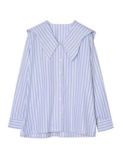 マルチストライプウエーブカラーブラウス トップス レディースファッション通販 リエディ