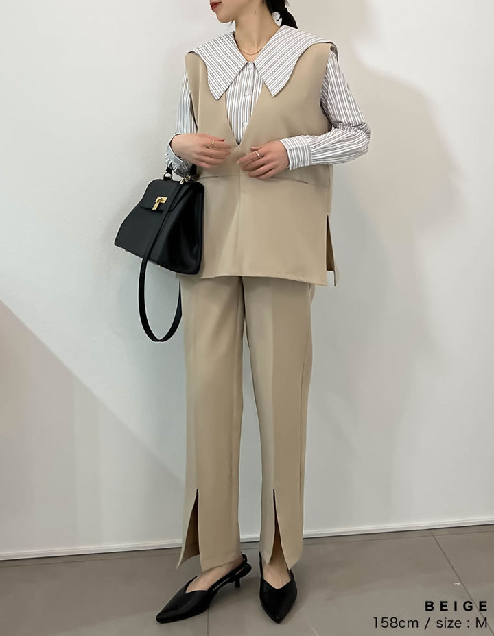 マルチストライプウエーブカラーブラウス トップス レディースファッション通販 リエディ