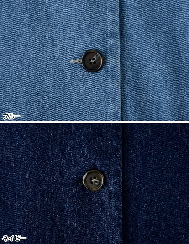 コットンデニム2WAYノースリーブベスト ワンピース レディースファッション通販 リエディ