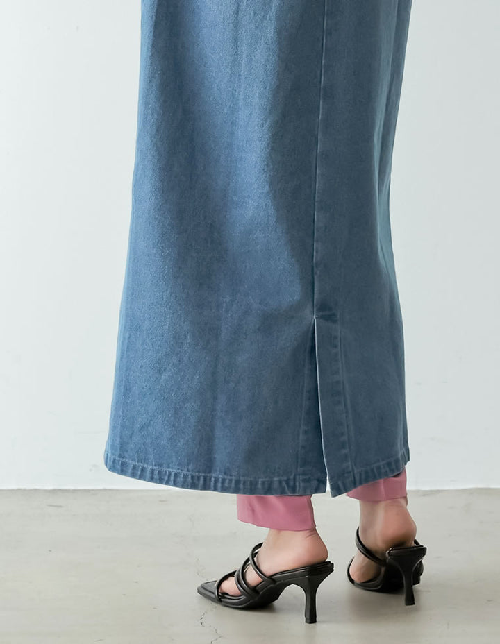 コットンデニム2WAYノースリーブベスト ワンピース レディースファッション通販 リエディ