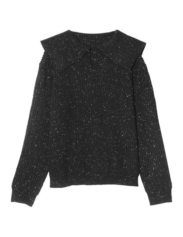 【15％OFF！OUTLETSALE】ミックスネップセーラーカラーニットトップス トップス レディースファッション通販 リエディ