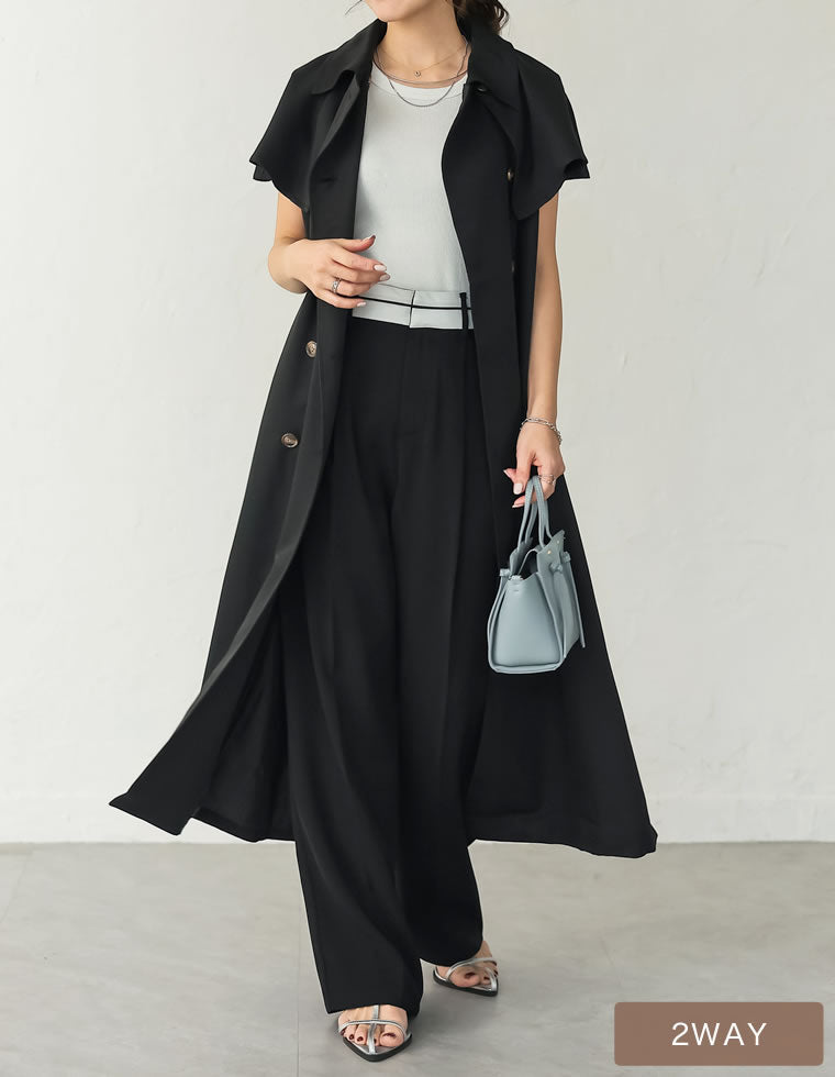 Day and Grade（デイアンドグレイド）の「ノースリーブトレンチコート（トレンチコート）」 - WEAR