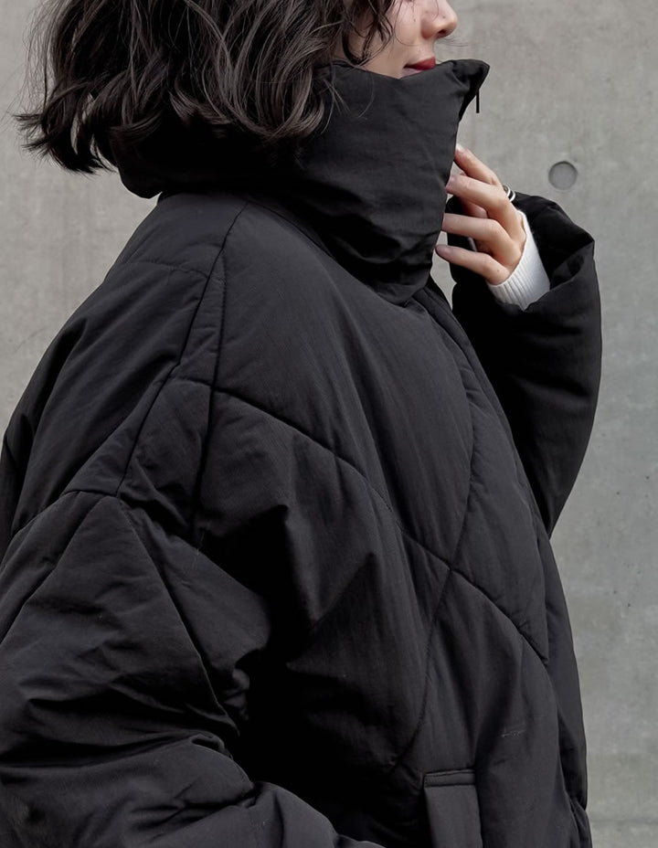 【TIME SALE 10%OFF】[HITアウター][セレクトコラボ][低身長サイズ有]ダイヤキルト中綿ダウンジャケット ジャケット/アウター 人気レディースファッション通販 リエディ