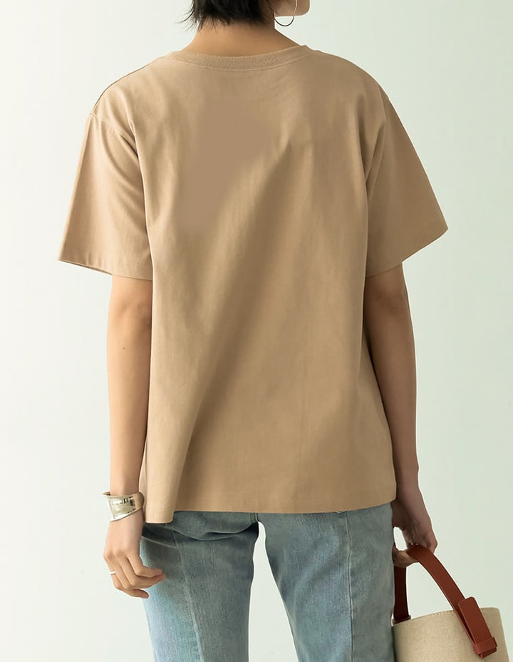 USAコットンフロッキービッグロゴTシャツ[mb] トップス レディースファッション通販 リエディ
