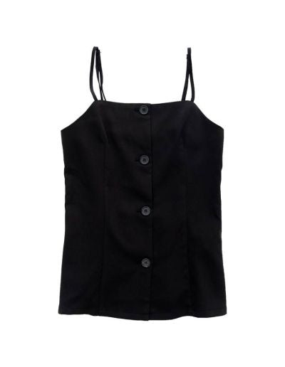 ツイルボタンダウンビスチェ トップス レディースファッション通販 リエディ