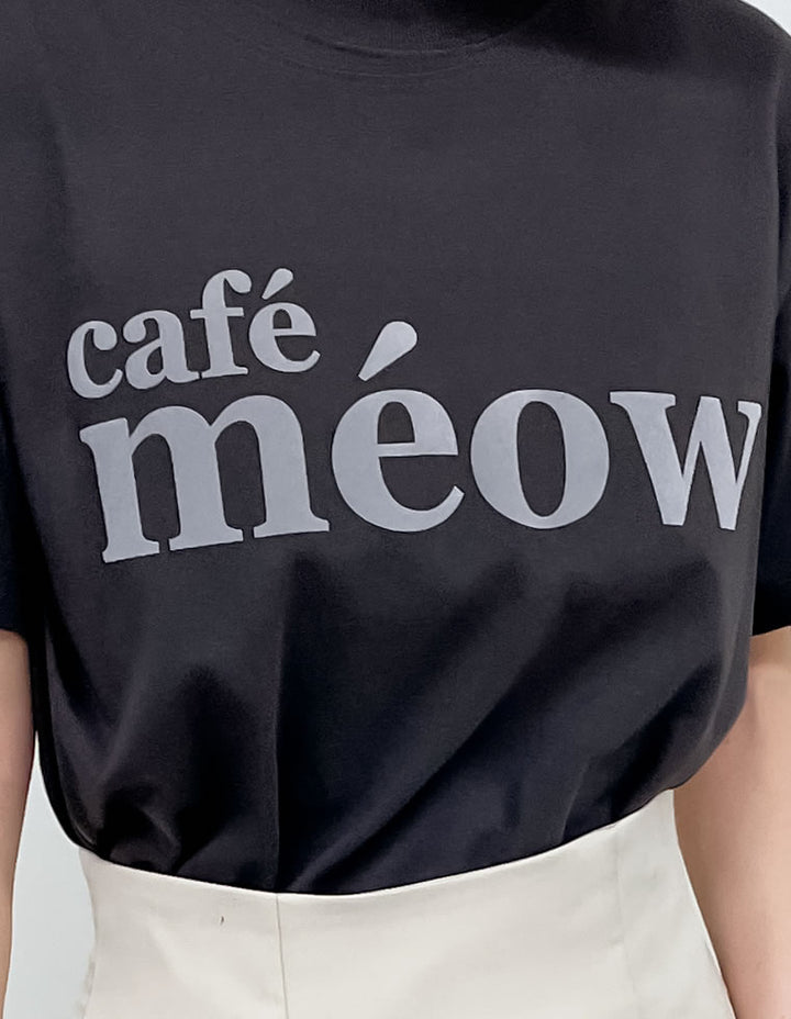 meowフロッキーロゴTシャツ[mb] トップス レディースファッション通販 リエディ