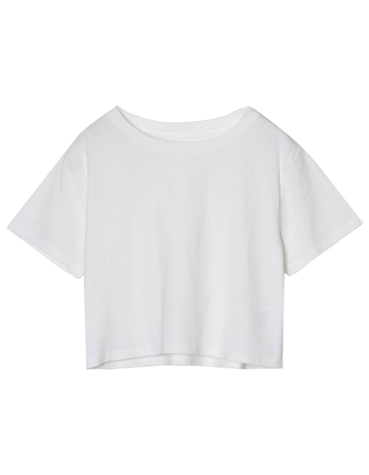コットンクロップドTシャツ[mb] トップス レディースファッション通販 リエディ