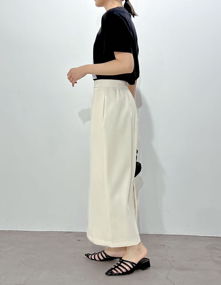 [TIME SALE][新色追加][低身長/高身長サイズ有]カットツイル切り替えナロースカート[mb] スカート レディースファッション通販 リエディ