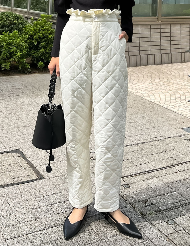 34総丈シャネル CHANEL ボトムス P55660V41766 長ズボン 17P	 パンツ アイボリー 美品